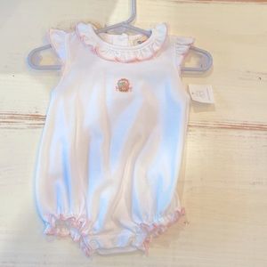 Never been worn baby Luigi onesie! Size 3 months.